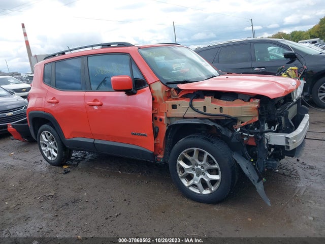2016 JEEP RENEGADE LATITUDE VIN: ZACCJBBT8GPE36161