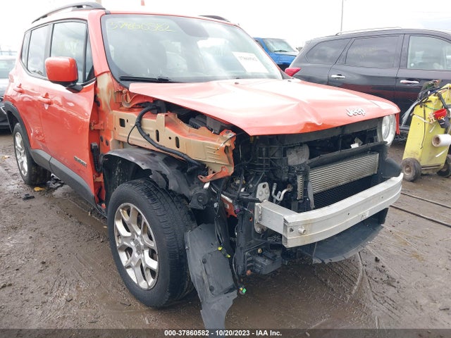 2016 JEEP RENEGADE LATITUDE VIN: ZACCJBBT8GPE36161