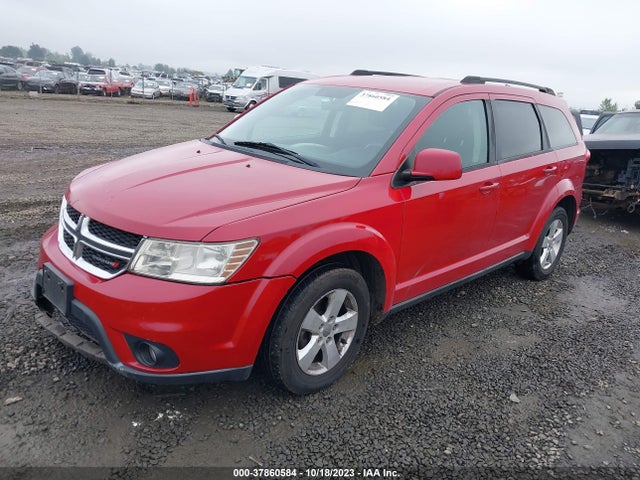 2012 DODGE JOURNEY SXT VIN: 3C4PDCBG9CT285304