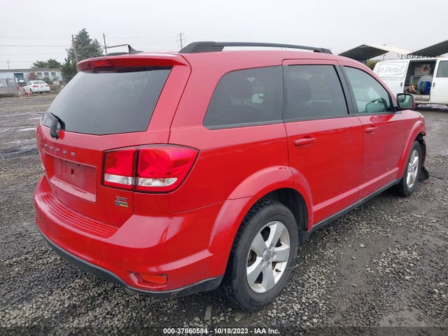 2012 DODGE JOURNEY SXT VIN: 3C4PDCBG9CT285304