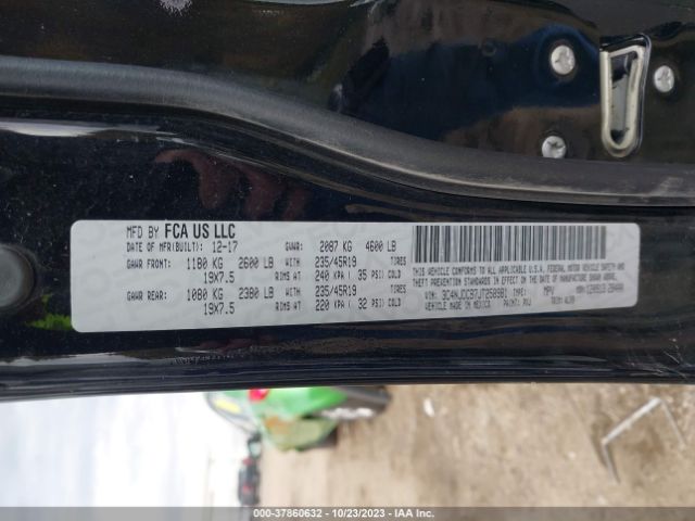 3C4NJDCB7JT258981 Jeep Compass Limited