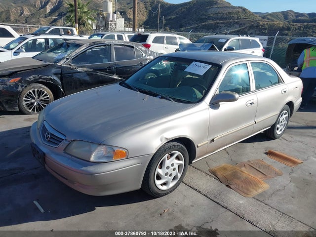2002 MAZDA 626 LX VIN: 1YVGF22C125267406