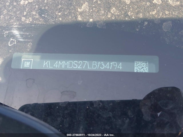 2020 BUICK ENCORE GX FWD SELECT VIN: KL4MMDS27LB134194