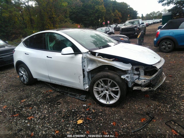 2021 TESLA MODEL Y LONG RANGE VIN: 5YJYGDEE4MF070103