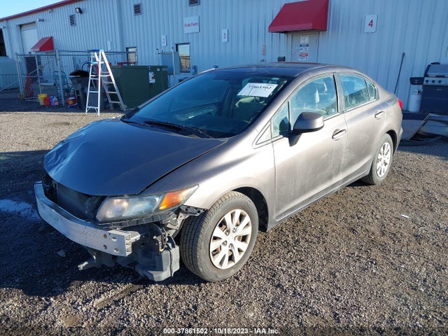 2012 HONDA CIVIC SDN LX VIN: 19XFB2F59CE339452