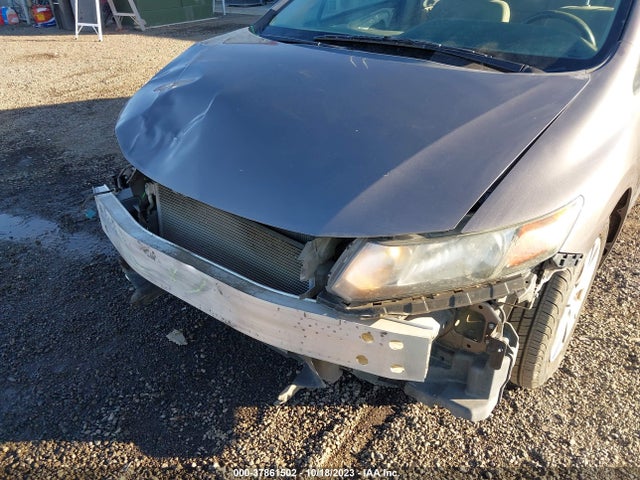 2012 HONDA CIVIC SDN LX VIN: 19XFB2F59CE339452