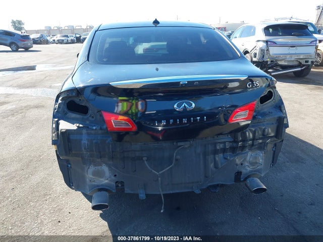 2008 INFINITI G35 SEDAN JOURNEY VIN: JNKBV61E48M226147