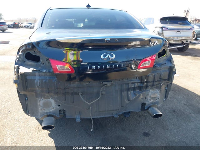2008 INFINITI G35 SEDAN JOURNEY VIN: JNKBV61E48M226147