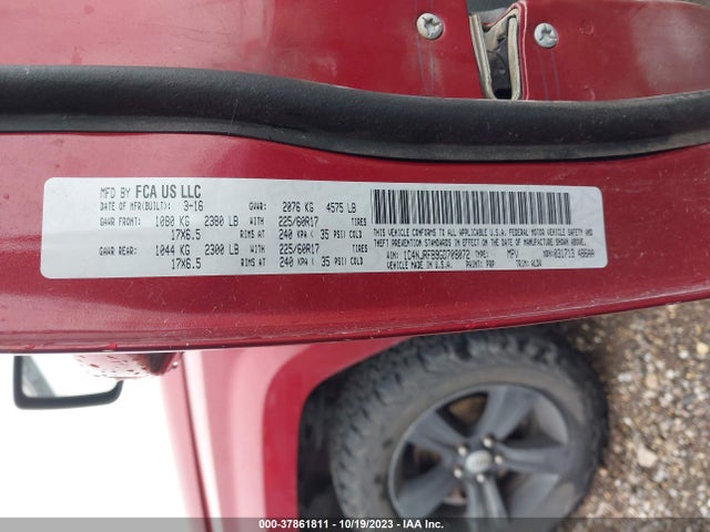 1C4NJRFB9GD708072 Jeep Patriot High Altitude Edition