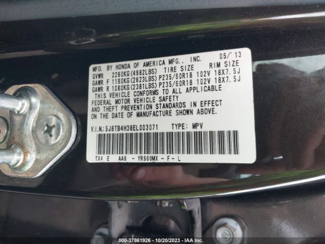 2014 ACURA RDX 5J8TB4H38EL003071 Photo 8