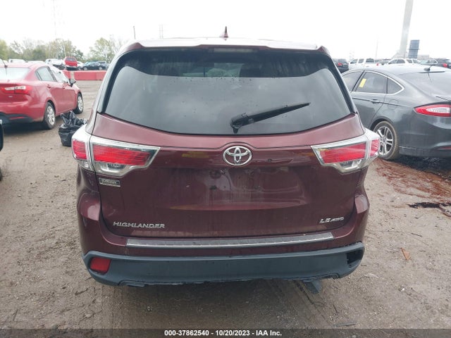 Toyota Highlander Le 2015 5TDBKRFH3FS183176 Image 16