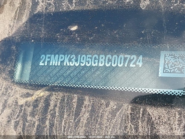 2FMPK3J95GBC00724 Ford EDGE SEL