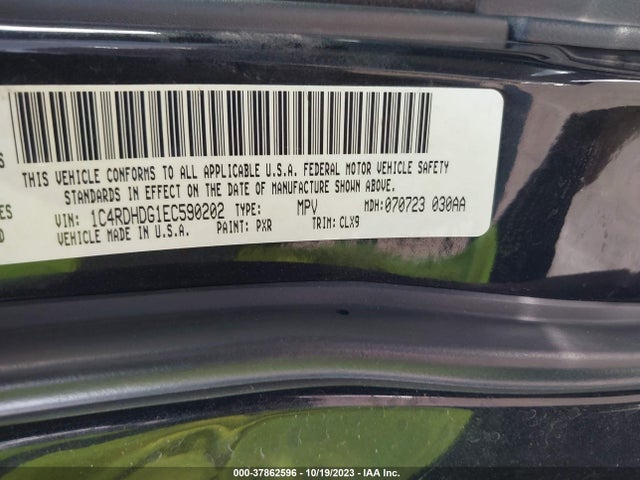 Dodge DURANGO LIMITED 2014 1C4RDHDG1EC590202 Image 9