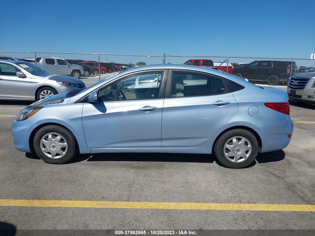 2014 HYUNDAI ACCENT GLS VIN: KMHCT4AE0EU636807