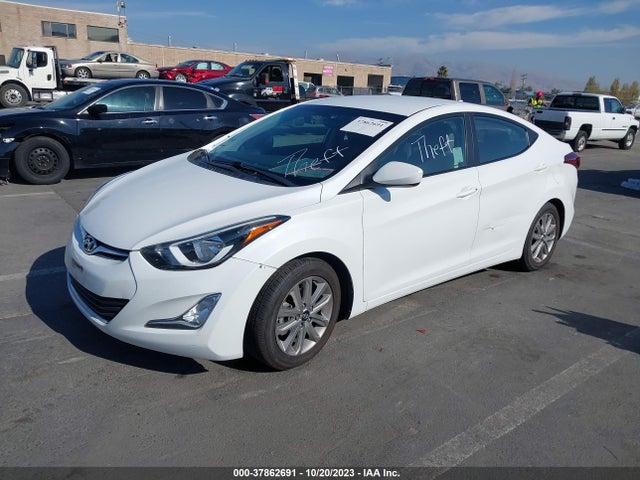 2016 HYUNDAI ELANTRA SE VIN: 5NPDH4AE2GH724975