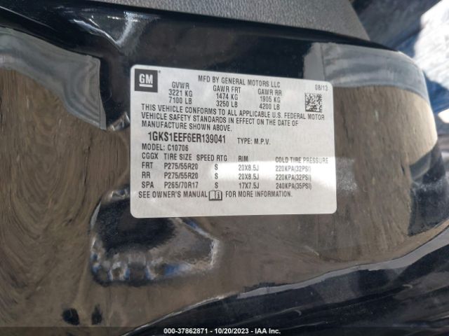 1GKS1EEF6ER139041 GMC YUKON DENALI