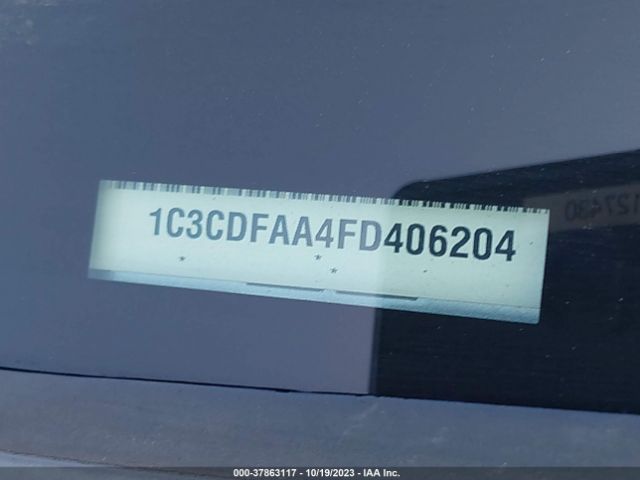 1C3CDFAA4FD406204 Dodge DART SE