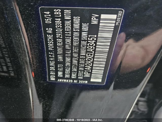 WP1AA2A2XELA93451 Porsche Cayenne