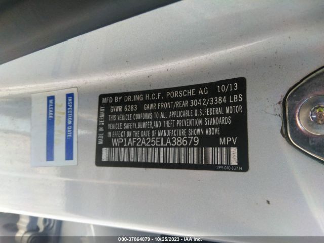 WP1AF2A25ELA38679 Porsche Cayenne Diesel