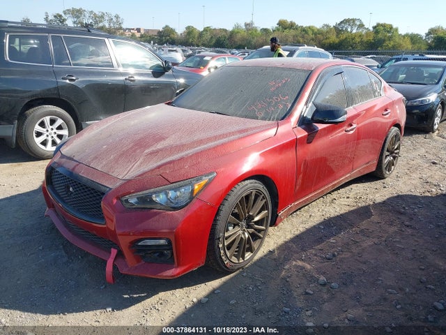 JN1FV7AP4GM421306 Infiniti Q50 3.0t Red Sport 400
