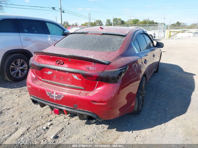 JN1FV7AP4GM421306 Infiniti Q50 3.0t Red Sport 400