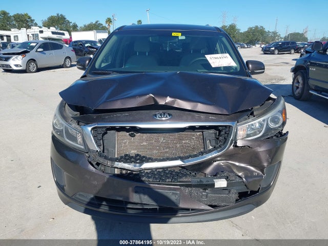 2016 KIA SEDONA LX VIN: KNDMB5C11G6129093