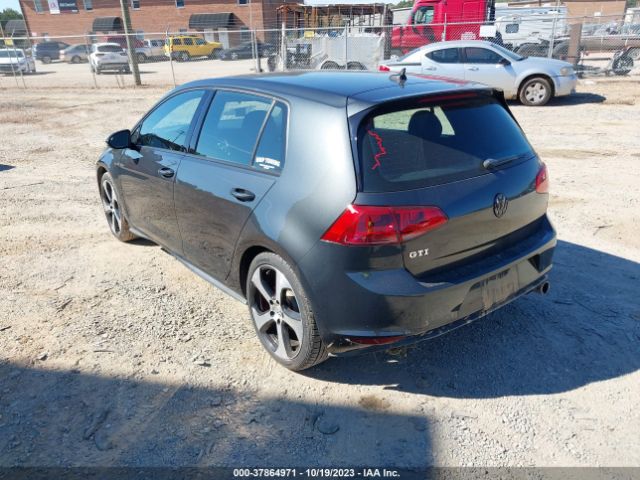 3VW5T7AU3HM074042 Volkswagen Golf Gti Se 4-door/autobahn 4-door/sport 4-door/s 4-door