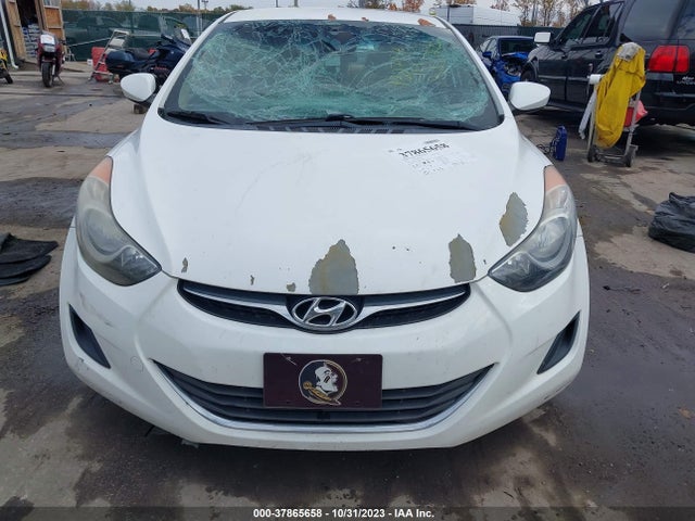 2013 HYUNDAI ELANTRA GLS VIN: 5NPDH4AE1DH258354
