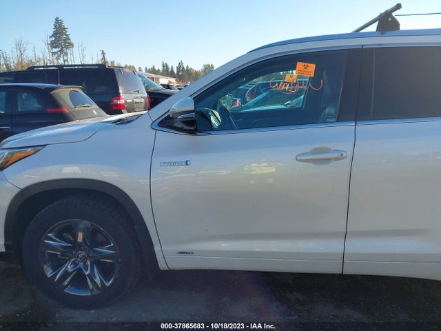 Toyota Highlander Hybrid Limited 2017 5TDDGRFH0HS026296 Image 14