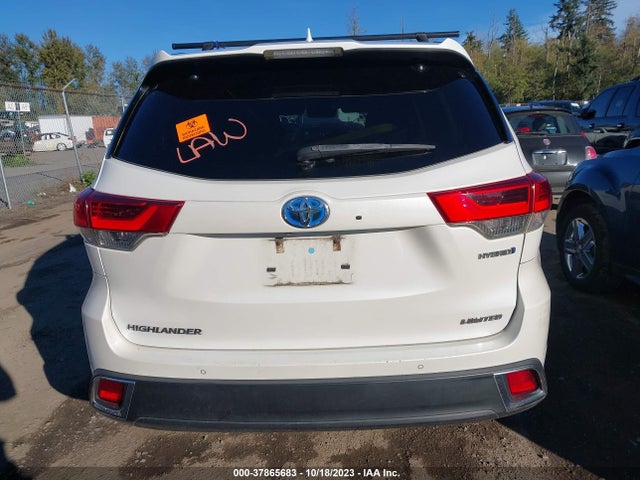 Toyota Highlander Hybrid Limited 2017 5TDDGRFH0HS026296 Image 16