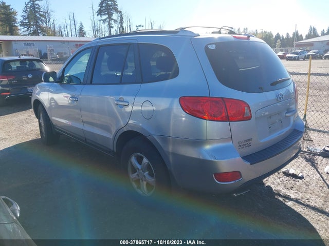 2007 HYUNDAI SANTA FE GLS VIN: 5NMSG13D27H110177