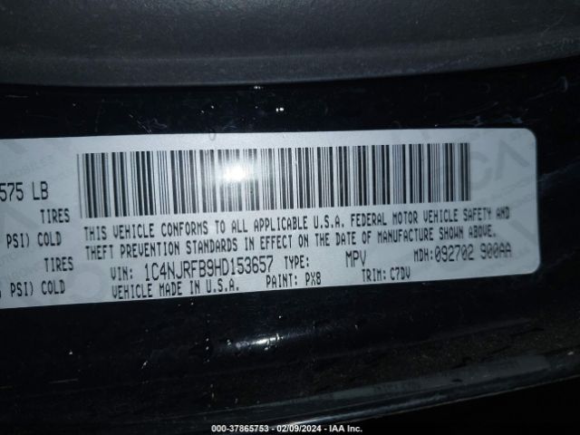 1C4NJRFB9HD153657 Jeep Patriot Latitude 4x4
