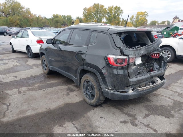 2018 JEEP COMPASS SPORT FWD VIN: 3C4NJCAB9JT125149