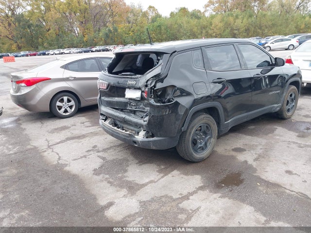 2018 JEEP COMPASS SPORT FWD VIN: 3C4NJCAB9JT125149