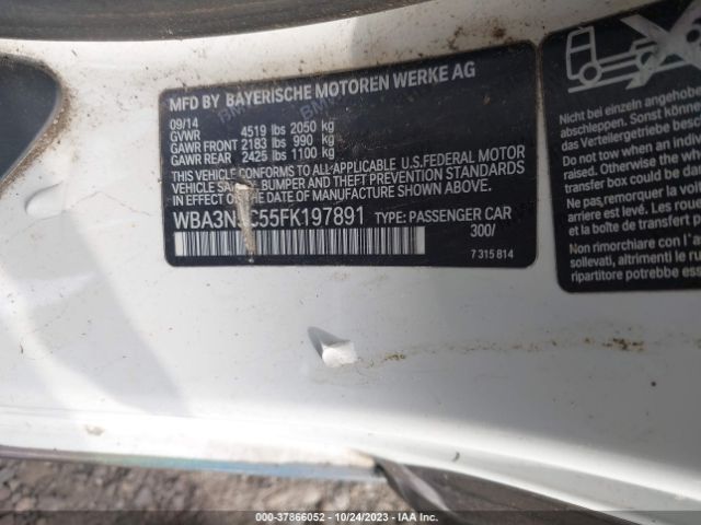 WBA3N5C55FK197891 BMW 4 Series 428i Xdrive