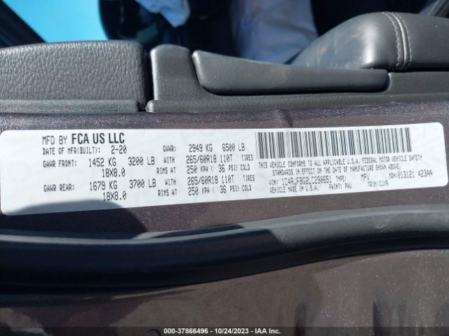 1C4RJFBG2LC290651 Jeep Grand Cherokee Limited