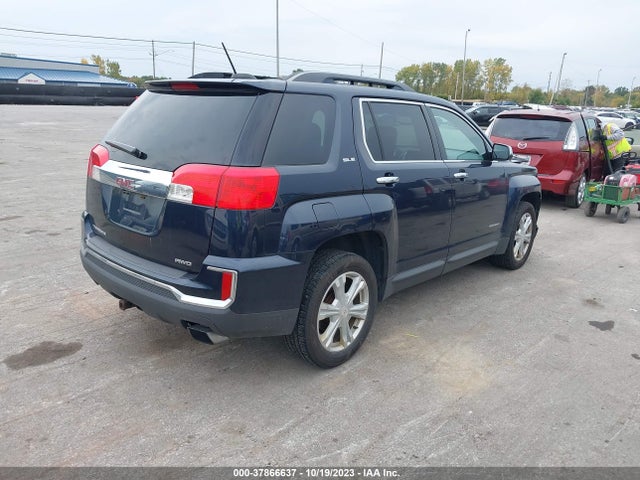 2016 GMC TERRAIN SLE VIN: 2GKFLTE35G6107962