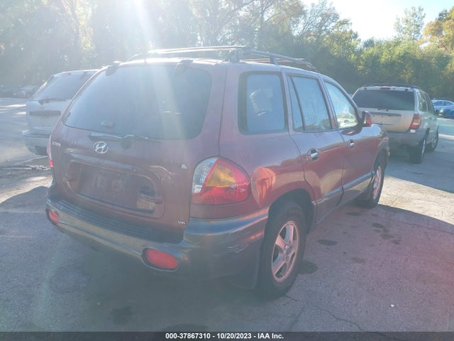 2001 HYUNDAI SANTA FE GLS/LX VIN: KM8SC83D41U128227