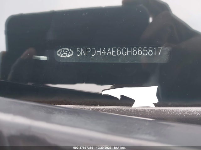 Hyundai ELANTRA SE 2016 5NPDH4AE6GH665817 Image 9
