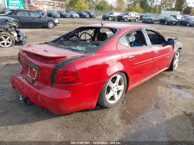 2008 PONTIAC GRAND PRIX GXP VIN: 2G2WC58C881165294