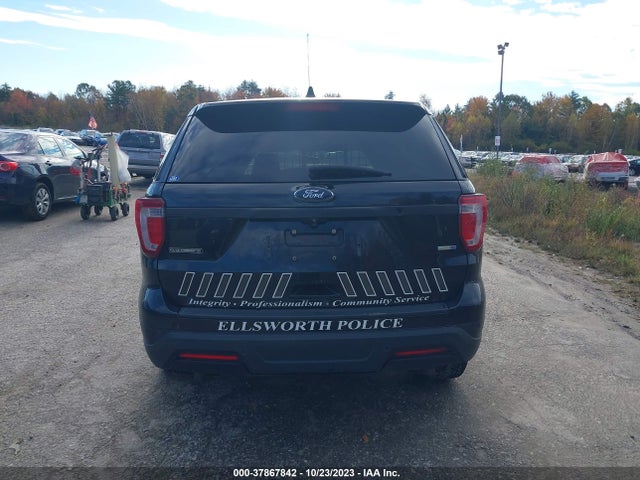2018 FORD POLICE INTERCEPTOR UTILITY VIN: 1FM5K8AR2JGC43924