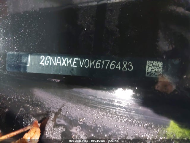Chevrolet EQUINOX LT 2019 2GNAXKEV0K6176483 Image 9