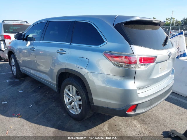 Toyota Highlander Le 2014 5TDZARFH5ES008041 Image 3