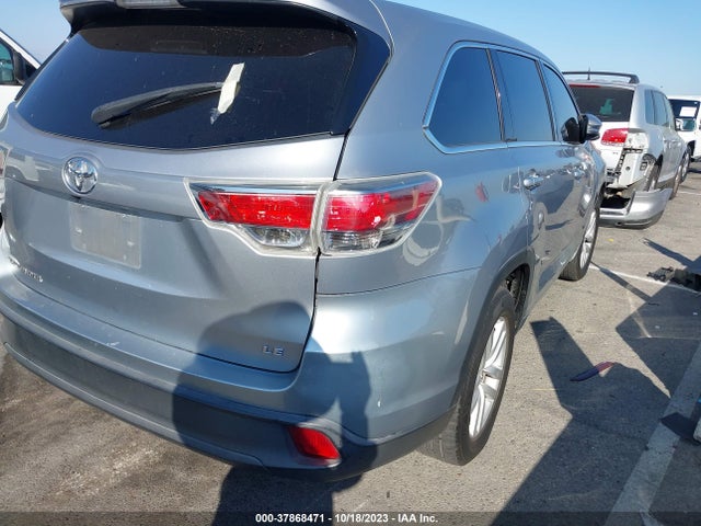 Toyota Highlander Le 2014 5TDZARFH5ES008041 Image 4
