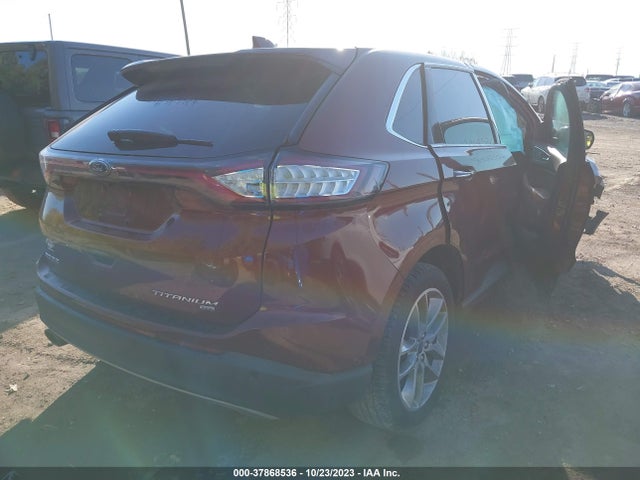 2015 FORD EDGE TITANIUM VIN: 2FMPK4K80FBB15493