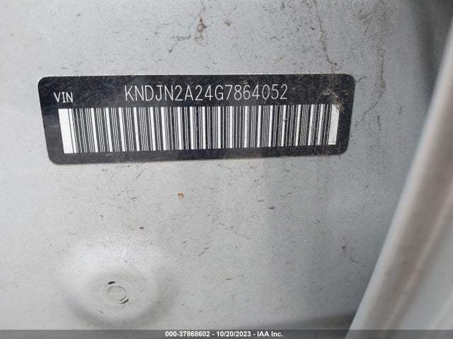 KIA Soul Base 2016 KNDJN2A24G7864052 Image 9