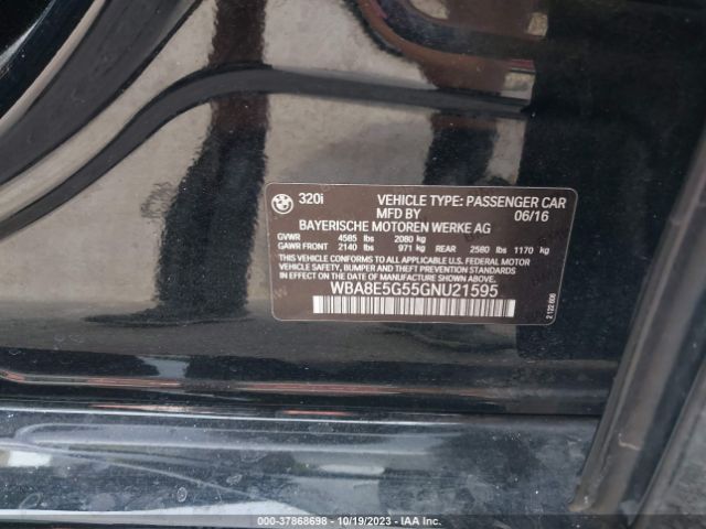WBA8E5G55GNU21595 BMW 320i Xdrive