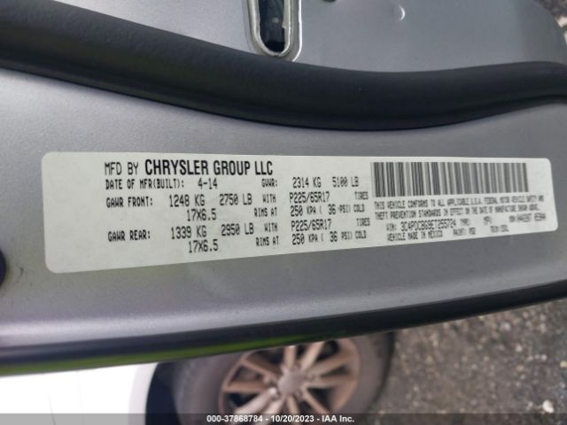3C4PDCBG9ET255724 Dodge Journey Sxt