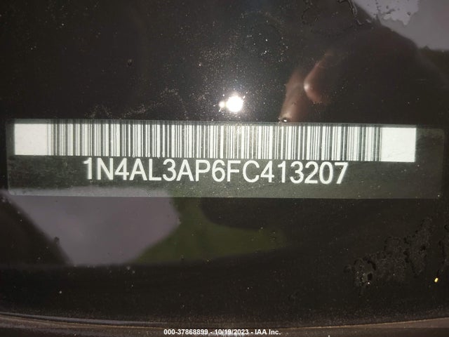 2015 NISSAN ALTIMA 2.5 S VIN: 1N4AL3AP6FC413207