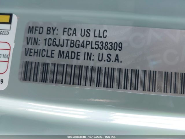 1C6JJTBG4PL538309 Jeep Gladiator Rubicon